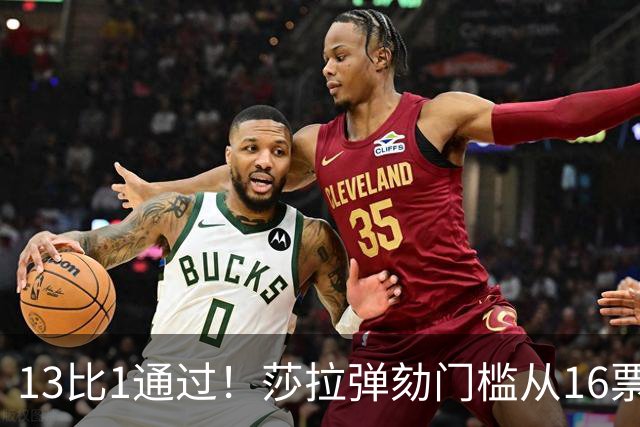 13比1通过！莎拉弹劾门槛从16票降到14票，最高法院出手要查